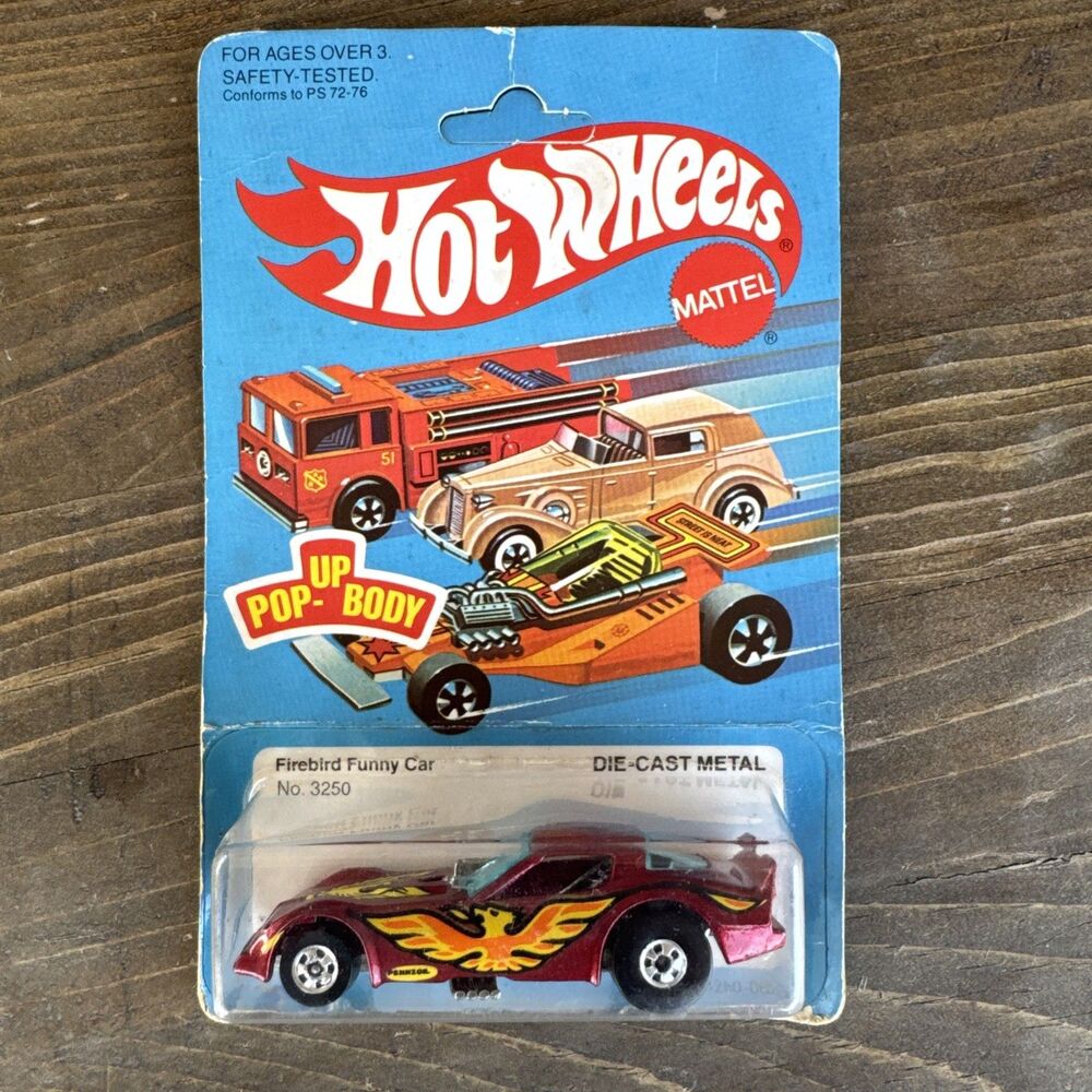 1982 Hot Wheels Firebird Funny Car No. 3250 Unopened